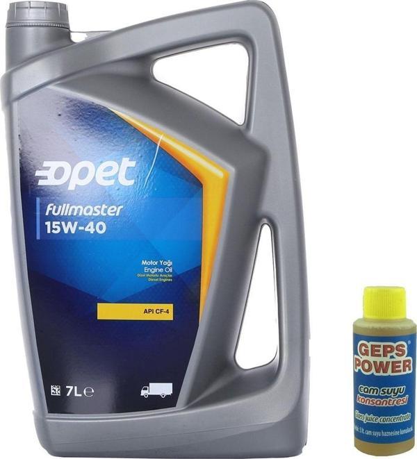 Opet Fullmaster 15W-40 Dizel Motor Yağı 7 L Apı:Cf-4 + 80 Ml Cam Sabunu - Image 1