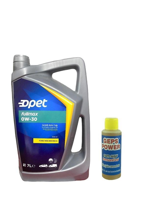Opet Fullmax 0W-30 Acea C2 Dpf Motor Yağı 7 L + 80Ml Cam Sabunu - Image 1