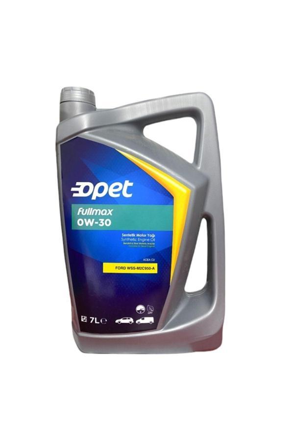 Opet Fullmax 0W-30 Acea C2 Dpf Sentetik Motor Yağı 7 Litre - Image 1