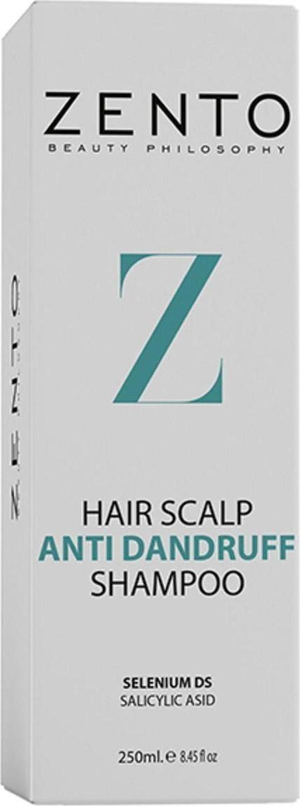 Zento Haır Scalp Antı Dandruff Kepek Şampuanı 250 Ml - Image 1