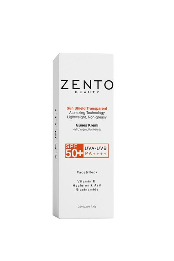 Zento Sun Shield Transparent Günes Kremi 75 Ml - Image 1