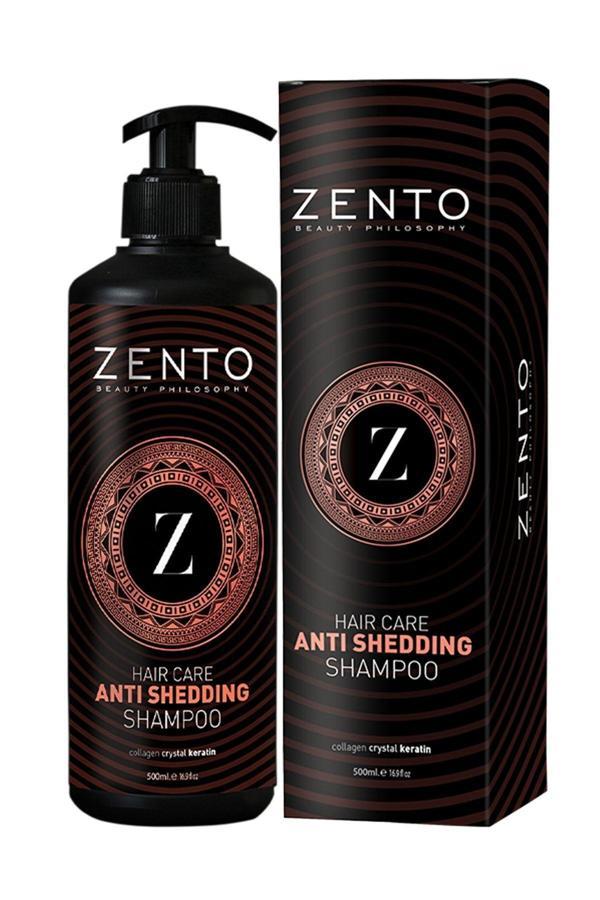 Zento Haır Care Antı Sheddıng Shampoo Dökülme Şampuanı 500 Ml - Image 1