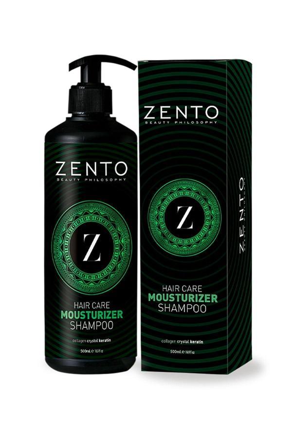 Zento Haır Care Mousturızer Shampoo Nem Şampuanı 500 Ml - Image 1