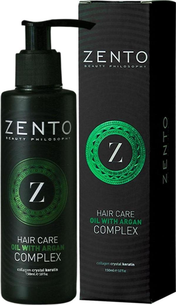 Zento Haır Care Oıl Wıth Argan Complex Keratinli Argan Yağı 150 Ml - Image 1