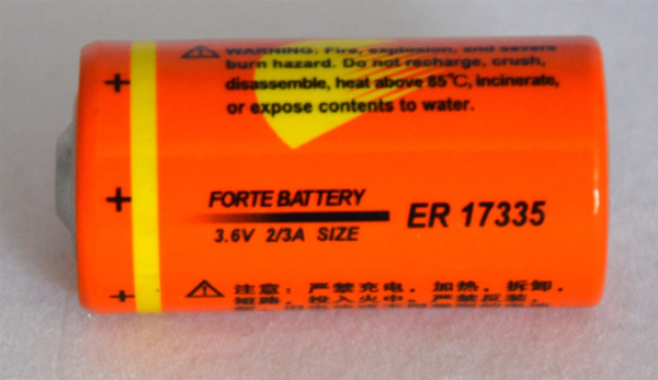 FORTE 17335 (2 /3AA) 3,6 V LITHIUM PİL - Image 1