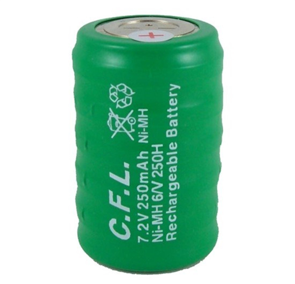 CFL GIRTLAK PİLİ 7,2 V 250 MAH - Image 1
