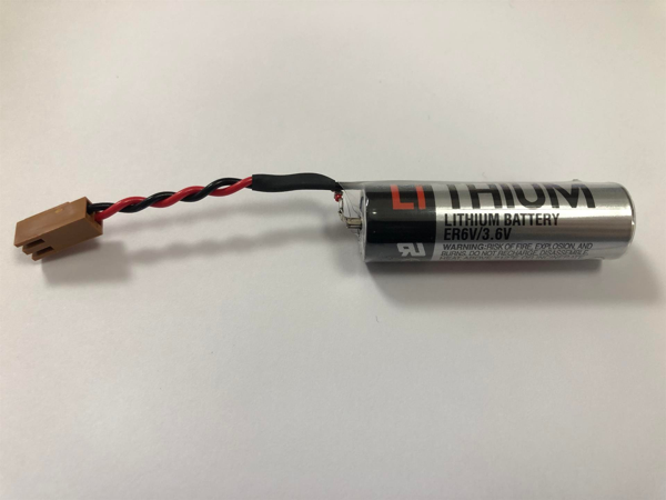 TOSHIBA ER-6 V C4 E LITHIUM BATTERY - Image 1