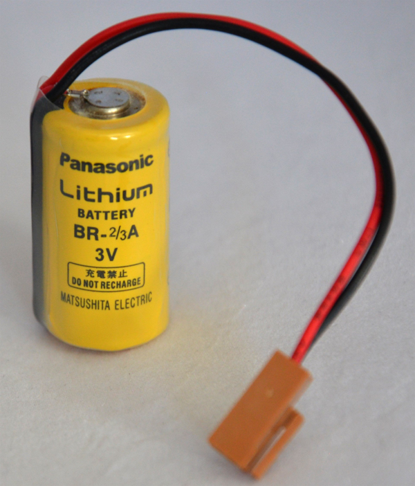 PANASONIC BR 2/3 A 3 V LIT SARI-KAHVE SOKETLİ PİL - Image 1