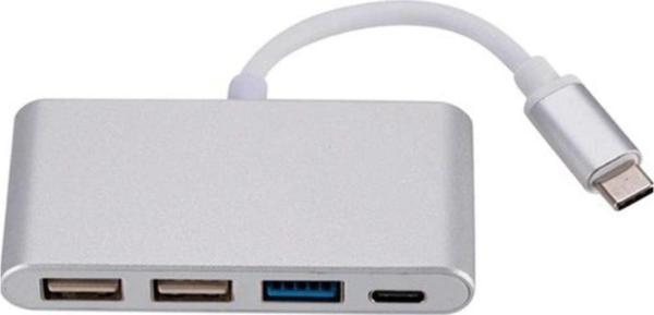 Coverzone Type-c To 1xusb 3.0 2xusb2.0 Type-c Çevirici Adaptör Ent - Image 1