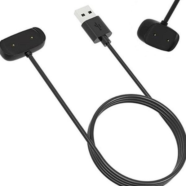 Coverzone Usb 2.0 Kablo Siyah Şarj Kablosu Xiaomi Amazfit Gtr 2 Gts 2 Ile Uyumlu Usb Şarj Kablosu Siyah - Image 1