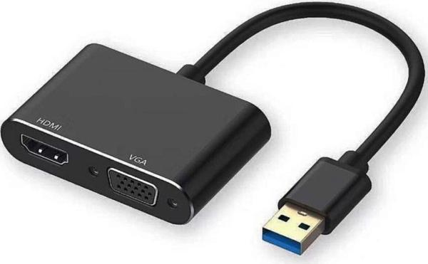 Coverzone Usb 3.0/ 2.0-hdmı- Vga-hdtv Adaptör Kablosu Harici Dönüştürücü - Image 1