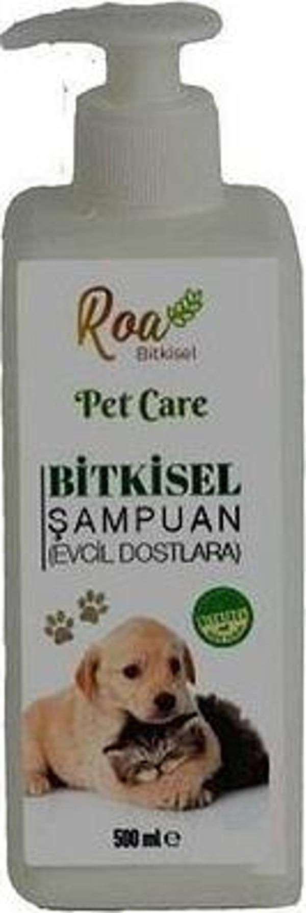 Bitkisel Kedi Ve Köpek Şampuanı ( Evcil Dostlara Yumuşaklık Ve Parlaklık Sözü) 500 ml - Image 1