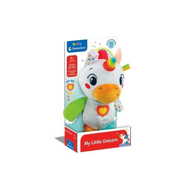 17846 Baby Clementoni - Tek Boynuzlu At Peluş Oyuncak - Image 1