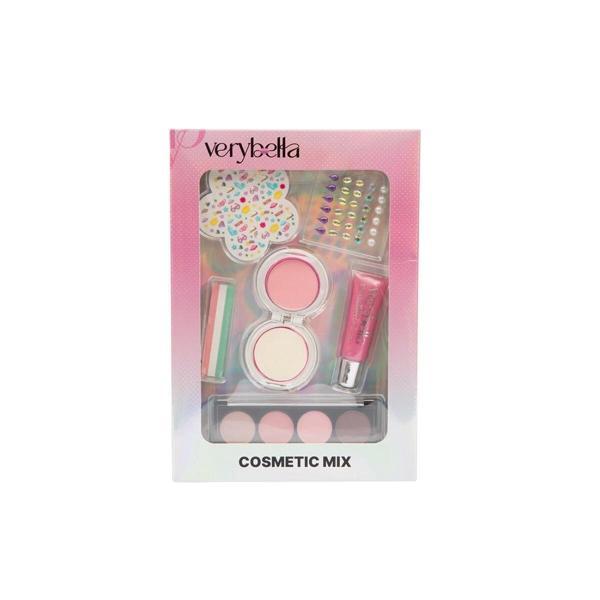 VRB83000 Very Bella Güzellik Seti (saç tebeşiri+far+yüz boyası+lip gloss+sticker - Image 1