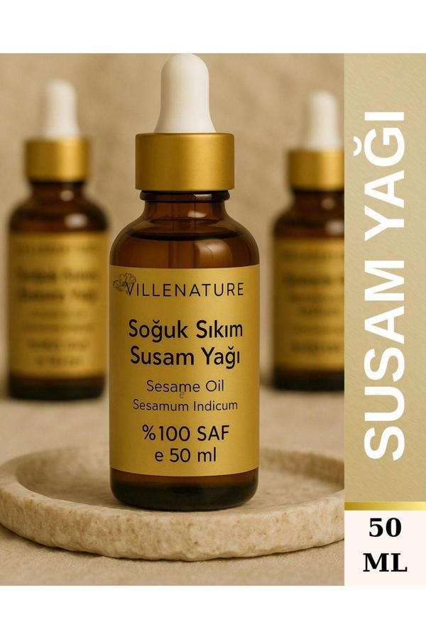 Villenature Soğuk Sıkım Susam Yağı 50 Ml - Image 1