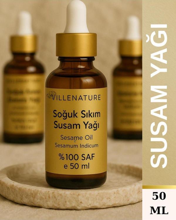 Villenature Soğuk Sıkım Susam Yağı 50 Ml - Image 1