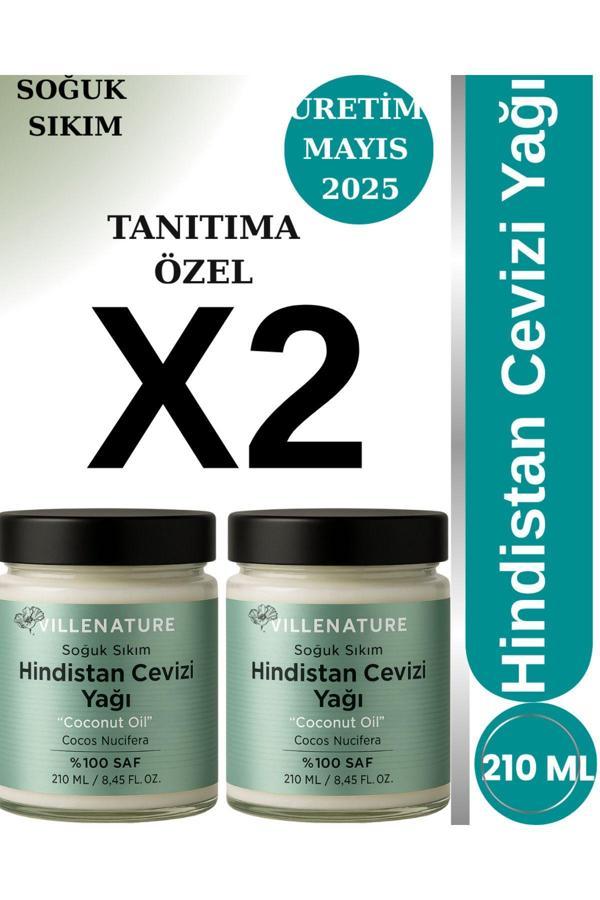 Villenature Hindistan Cevizi Yağı 210Ml X2 - Image 1