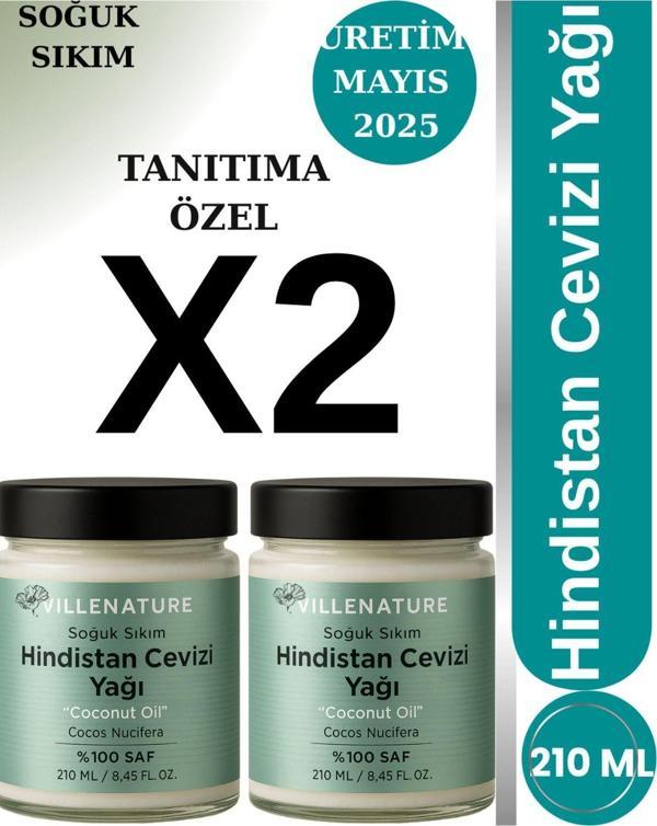 Villenature Hindistan Cevizi Yağı 210Ml X2 - Image 1