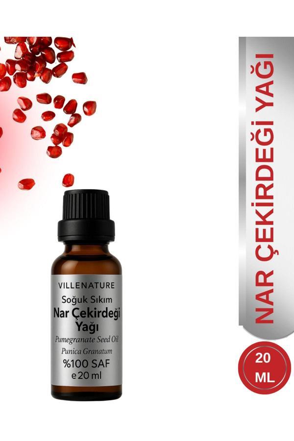 Villenature Soğuk Sıkım Nar Çekirdeği Yağı 20 Ml - Image 1