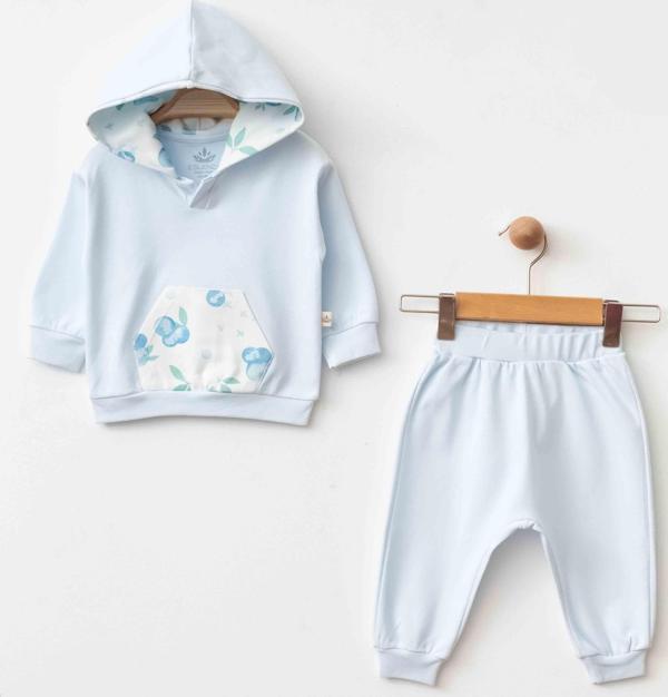 BLUEBERRY SWEAT PANTOLON TAKIM Mavi - Image 1