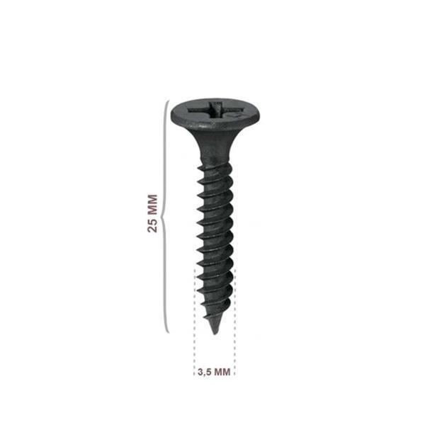 Junıor Alçıpan Vida Sık Dişli 3,5x25mm 1000li Paket - Image 1