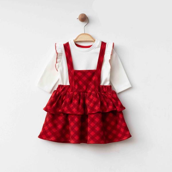KARELİ JİE BODY TAKIM KIRMIZI - Image 1
