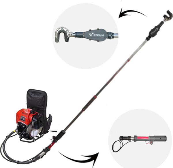 Solax Zeytin,Badem Hasat Makinesi 3,5Hp- Stella Plus Şanzımanlı - Image 1