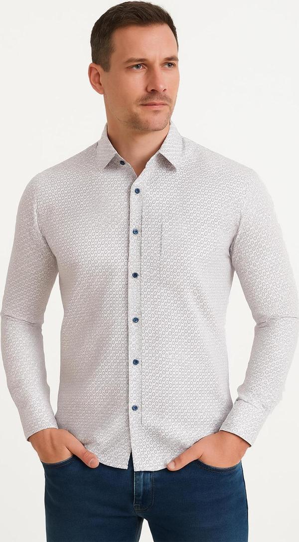 Slim Fit Erkek Gömlek - Image 1