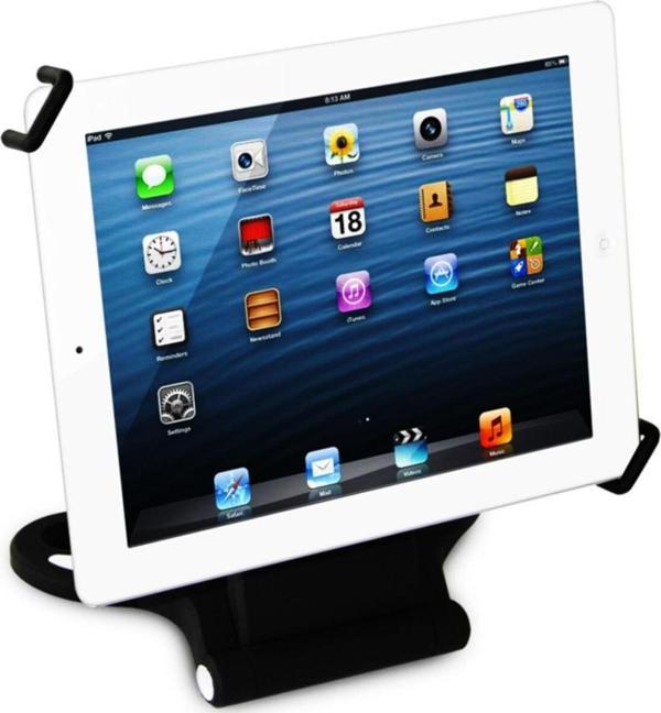 Coverzone Stand Rotating Tablet Tutucu 360 Dönerbaşlıklı 10inch Masaüstü Tablet Standı Siyah - Image 1