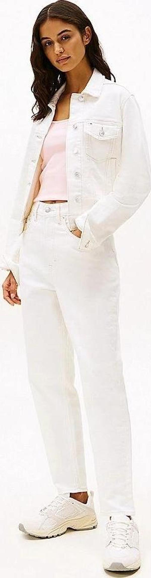 Tommy Jeans MOM JEAN UH TPR  BI4191 Kadın  Jeans DW0DW200421CE - Image 1