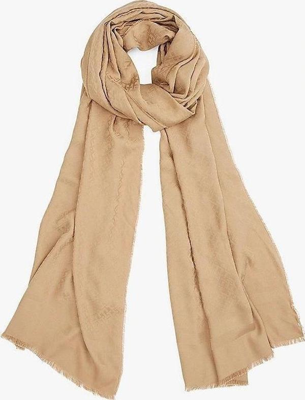 Tommy Hilfiger ELEVATED CHIC JACQUARD SCARF Kadın  Şal AW0AW16852RBC - Image 1