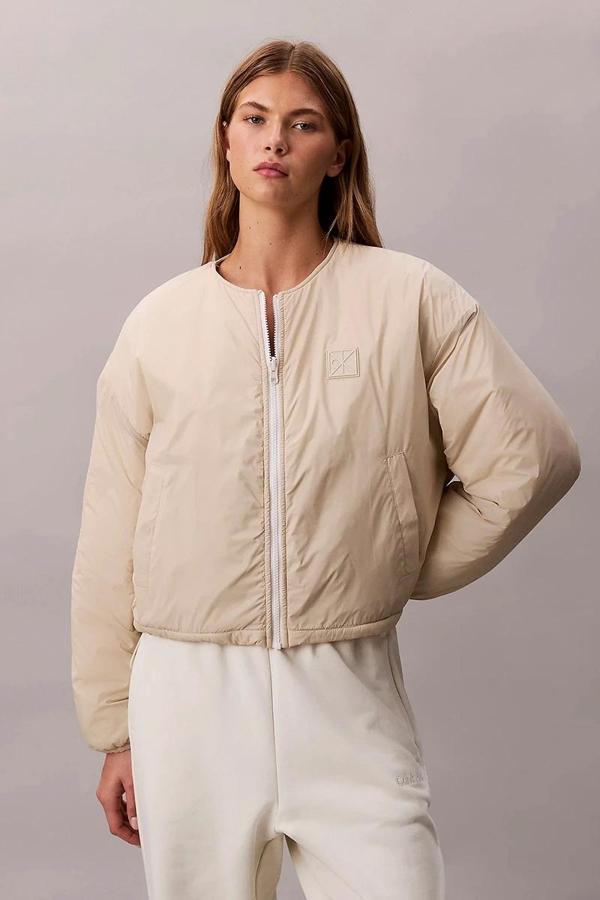 Calvin Klein Jeans Logolu Kapitone Astarlı Kadın Ceket LV044D511G-67U - Image 1