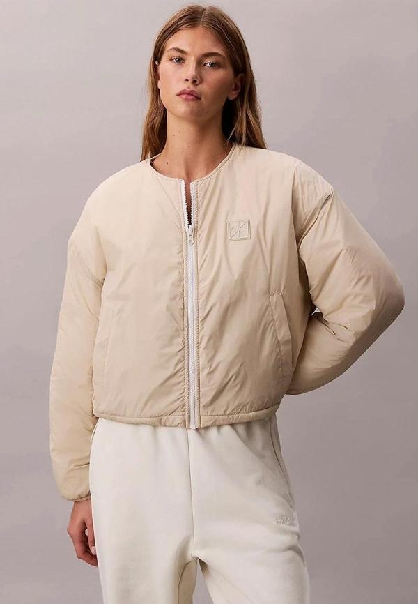 Calvin Klein Jeans Logolu Kapitone Astarlı Kadın Ceket LV044D511G-67U - Image 1