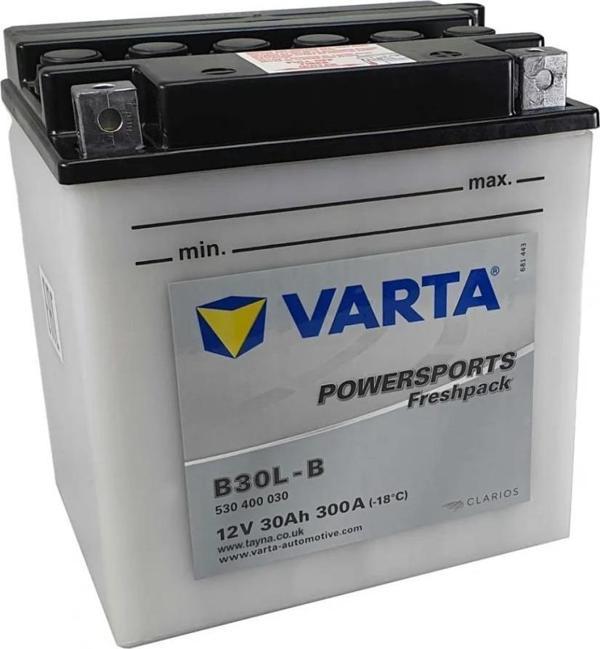 Varta BL30L-B Motosiklet ve Jetski Aküsü 30Ah - Image 1