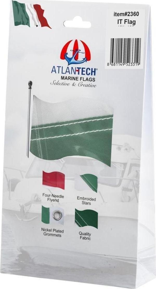 Atlantech İtalya Bayrağı  40x60cm - Image 1