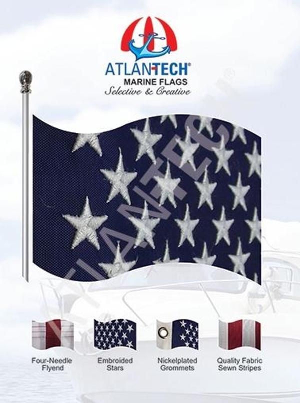 Atlantech Amerikan Bayrağı 40x60cm - Image 1