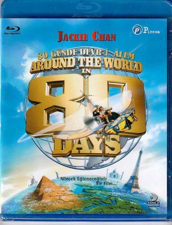 80 Günde Devr-i Alem - Around The World In 80 Days ( Türkçe Dublaj ) ( Ambalajında - Sıfır ) Blu-Ray Disc - Image 1