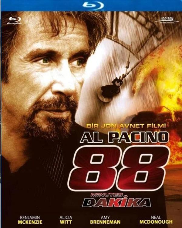 88 Dakika - 88 Minutes ( Türkçe Dublaj ) ( Ambalajında - Sıfır ) Blu-Ray Disc - Horizon International - Image 1