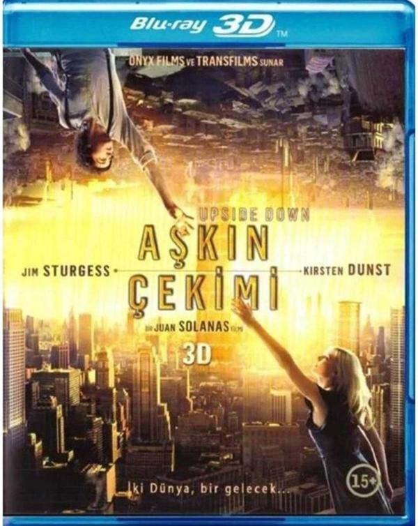 Aşkın Çekimi 3D - Upside Down 3D ( Türkçe Dublaj ) ( Ambalajında - Sıfır ) 3D Blu-Ray Disc - Horizon International - Image 1