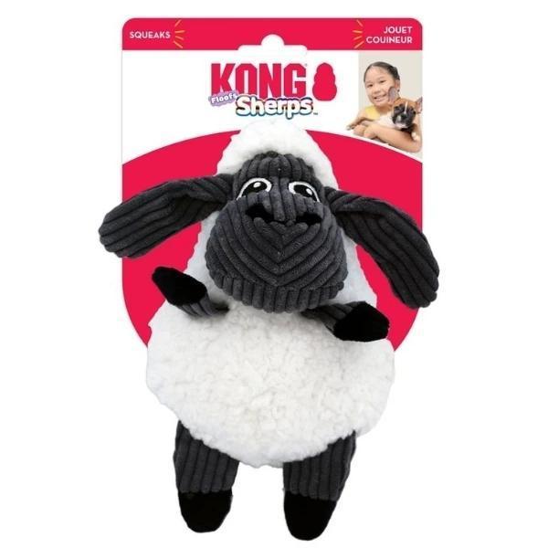 Kong Sherps Kuzu Şeklinde Peluş Köpek Oyuncağı Medium - Image 1