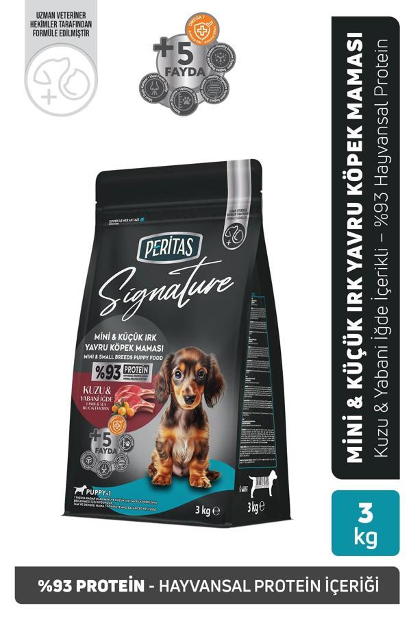 Signature Kuzulu Küçük Irk Yavru Köpek Maması 3 Kg - Image 1