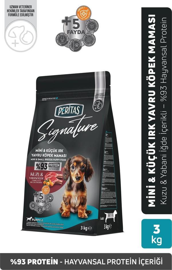 Signature Kuzulu Küçük Irk Yavru Köpek Maması 3 Kg - Image 1