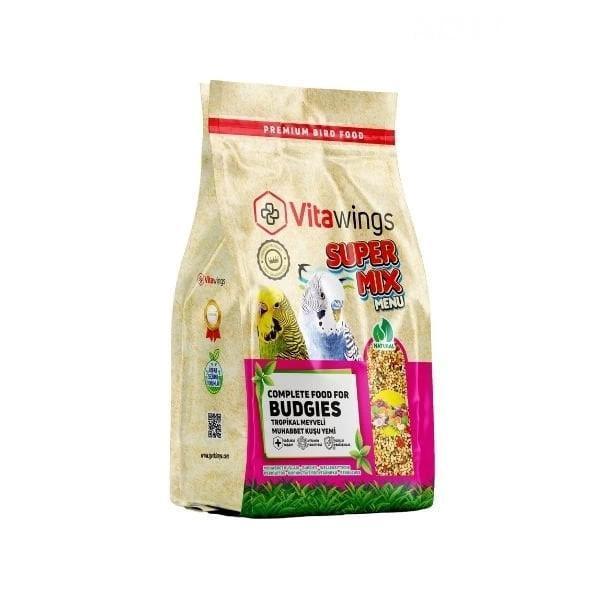 Vitawings Süper Meyveli Muhabbet Kuş Yemi 800 Gr - Image 1