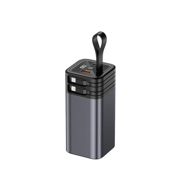 20.000 mAh Powerbank 65W Hızlı Şarj Destekli Dijital Ekran Göstergeli Fenerli - Image 1