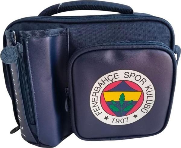 Lisanslı Orjinal Fenerbahçe Logo Desenli Spor Okul Beslenme Çantası (25762) - Image 1