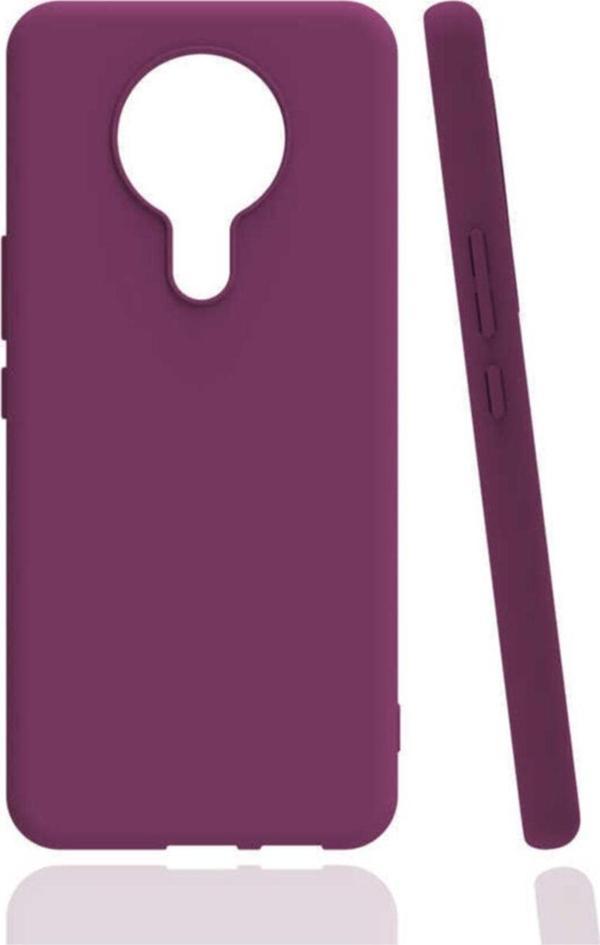 Coverzone Tecno Spark 6 Kılıf Bye Silikon Mor - Image 1