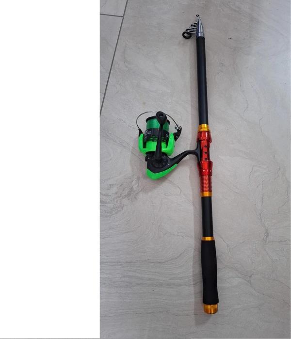 Oskar Hazır Olta Takımı (360 Hai Long Kamış+ FGN6000 Makine) Misina Hediyeli - Image 1
