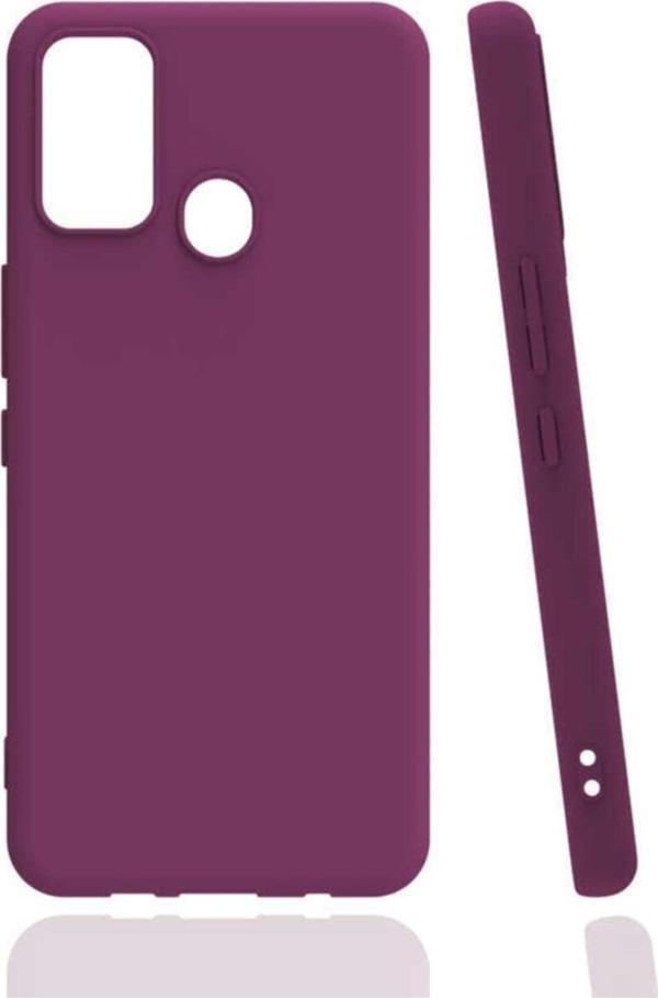 Coverzone Tecno Spark 7 Kılıf Bye Silikon Mor - Image 1