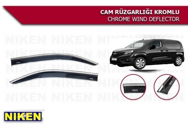 COMBO E ARACA ÖZEL ÖN İKİLİ 2 Lİ NİKEN KROMLU CAM RÜZGARLIĞI 2021 2022 2023 2024 2025 - Image 1
