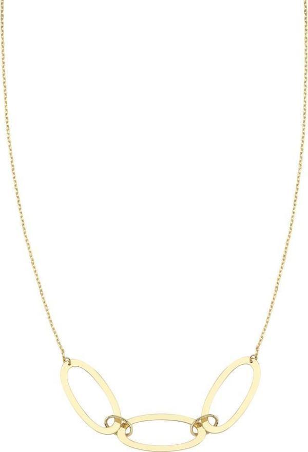 14 Ayar Baffo Tasarım Altın Kolye - Image 1